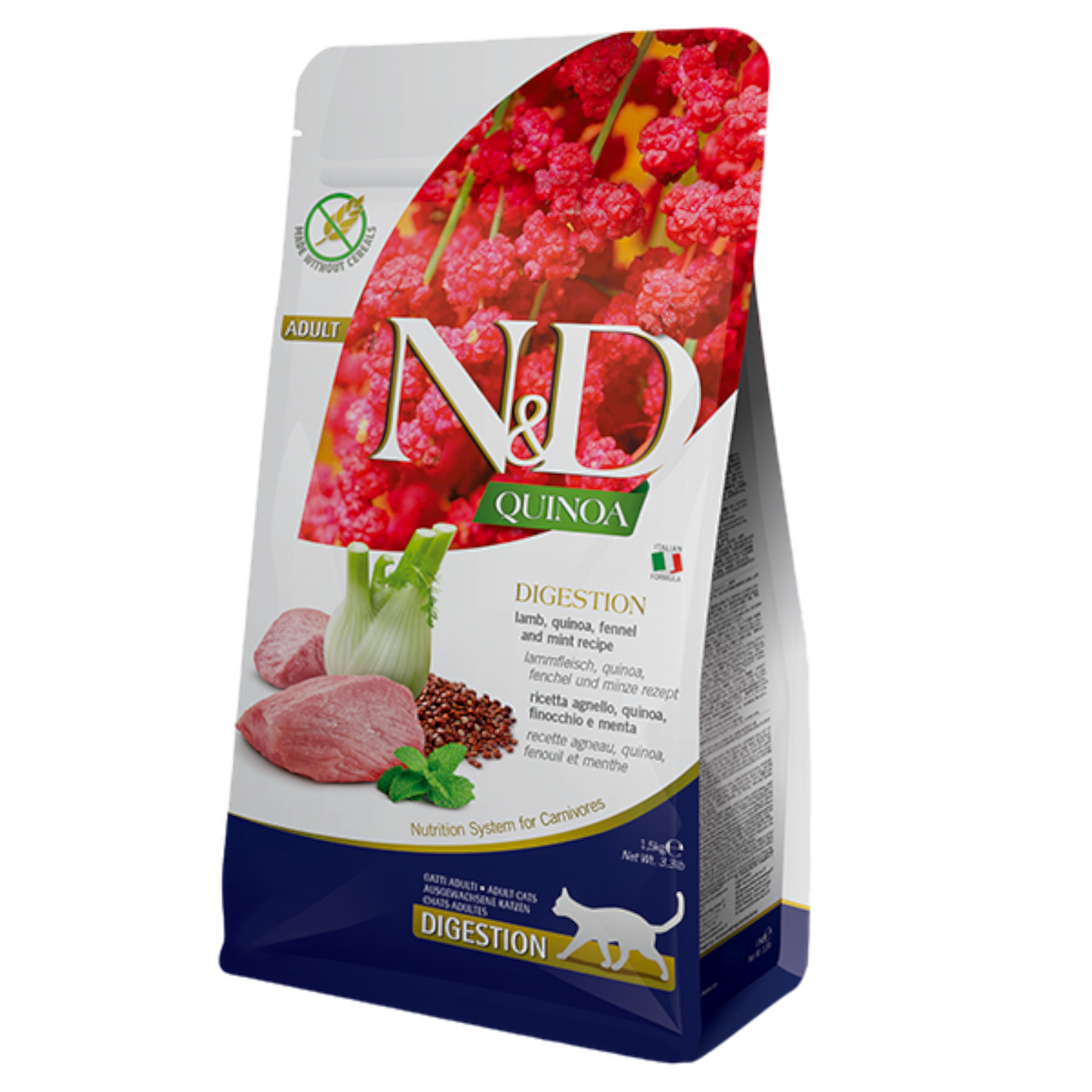 Farmina Quinoa Lamb Digestion Cat 5kg
