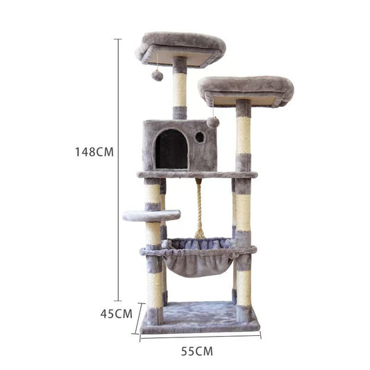 Plush Fabric 310 Cat Tree