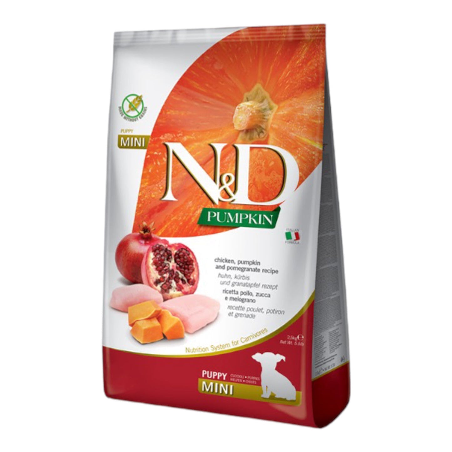 Farmina Chicken Pomegranate Pumpkin Puppy Mini Dog 2.5kg