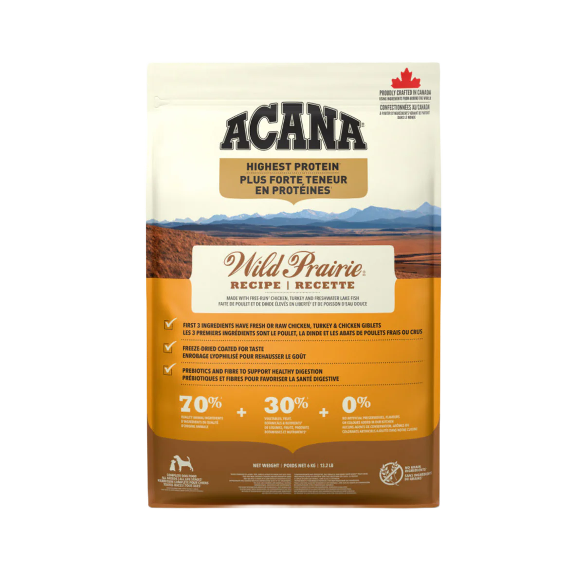 ACANA Highest Protein Wild Prairie Recipe Dog Food