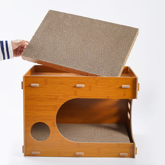 Wooden Box Scratcher