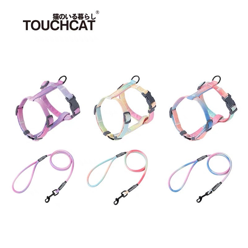 TOUCHCAT H Shape Rainbow Leash