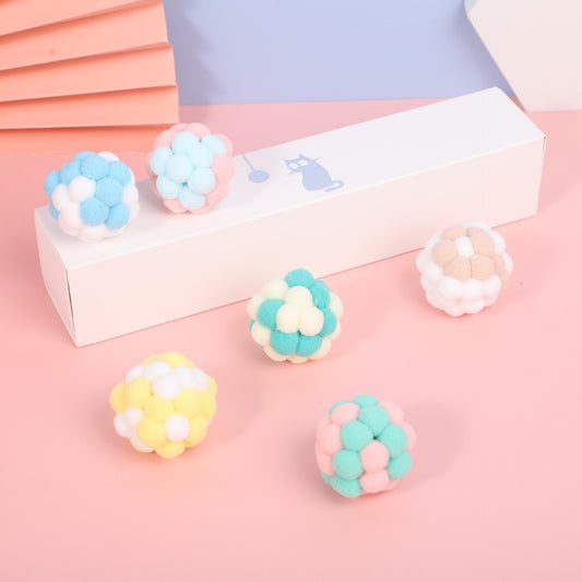 Colorful Furry Balls