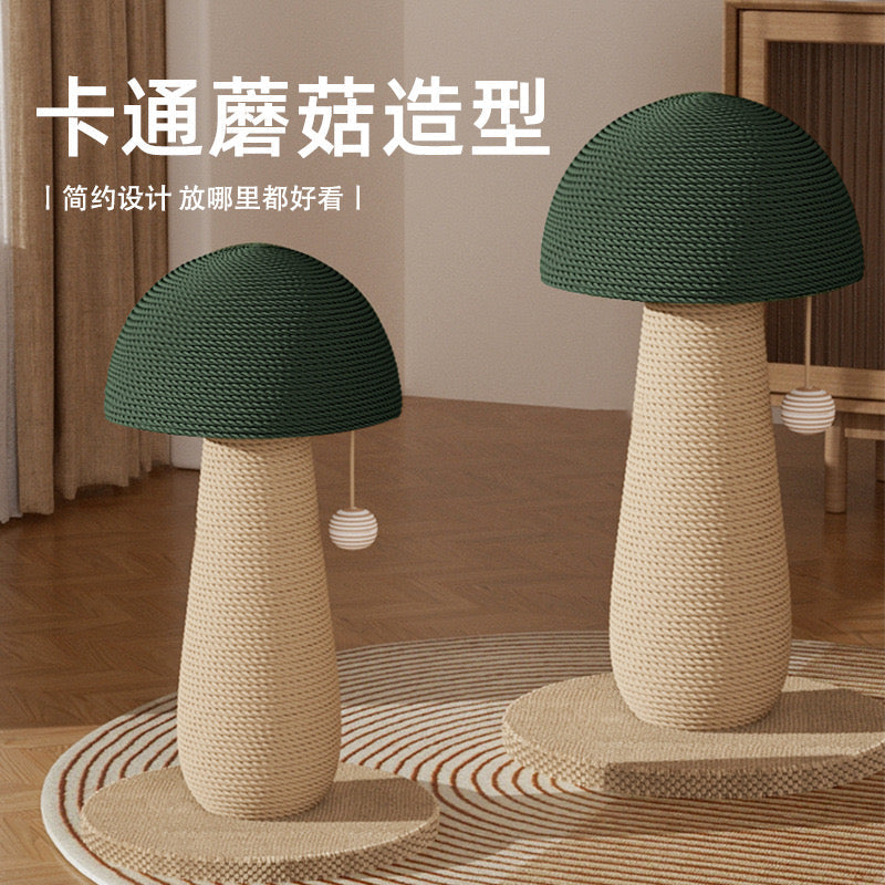 Green Mushroom Scratcher