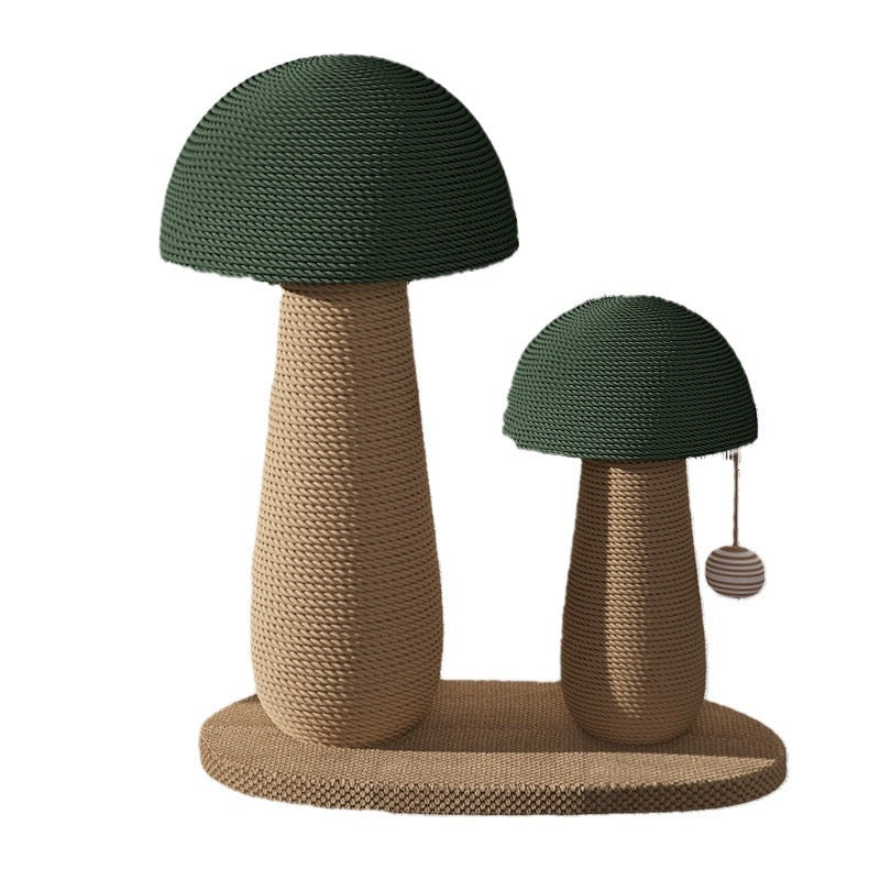 Green Mushroom Scratcher