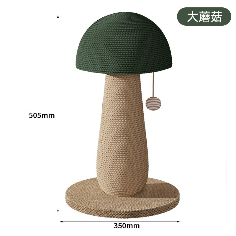 Green Mushroom Scratcher