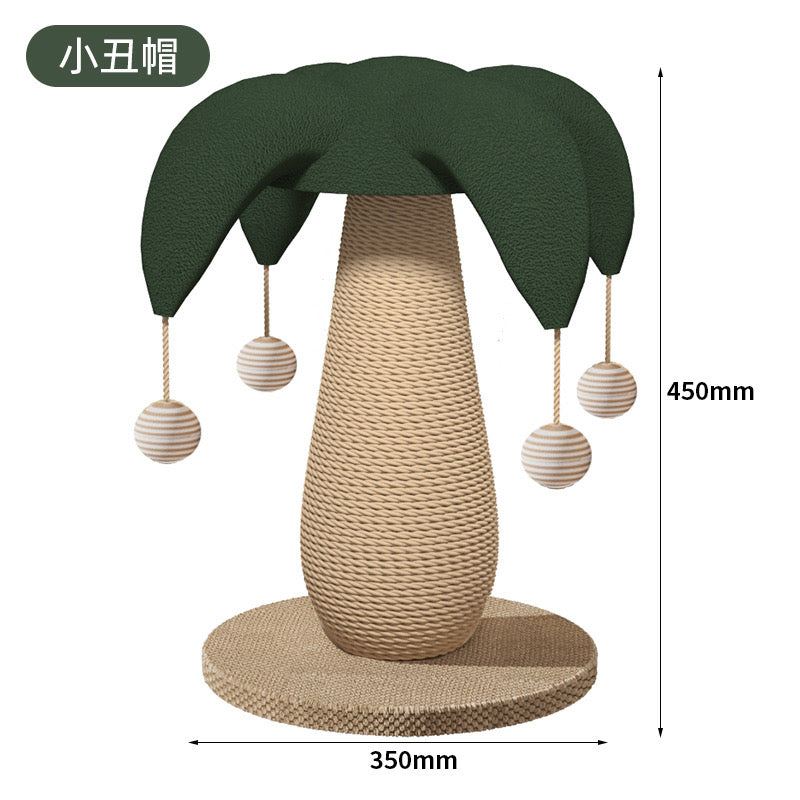 Green Mushroom Scratcher