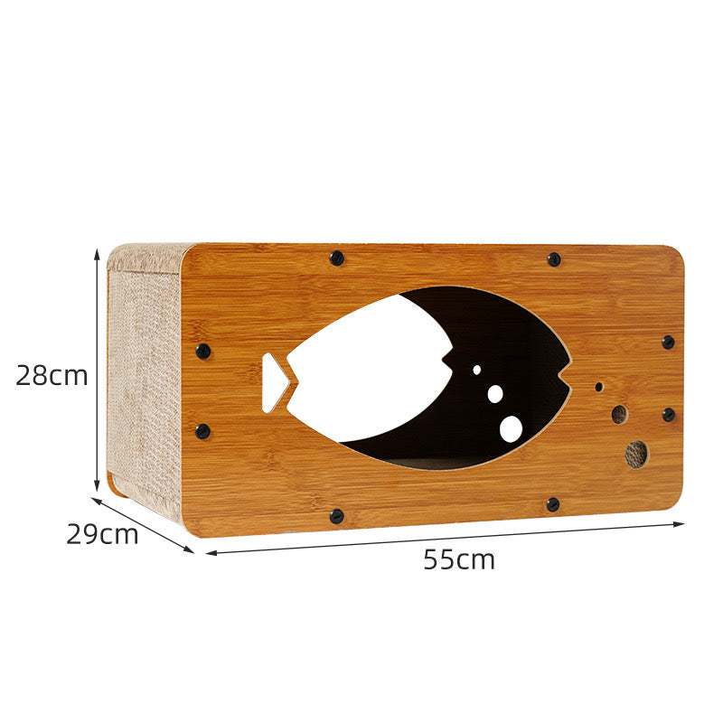 Bubble Fish Scratching Bed