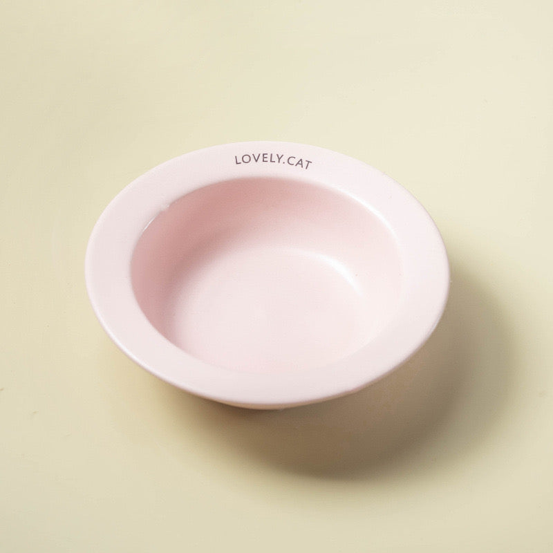 Creamy Pet Bowl