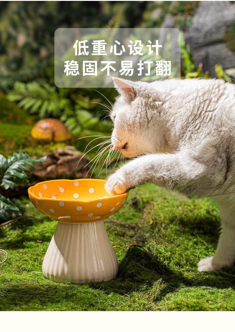 Mushroom Pet Bowl