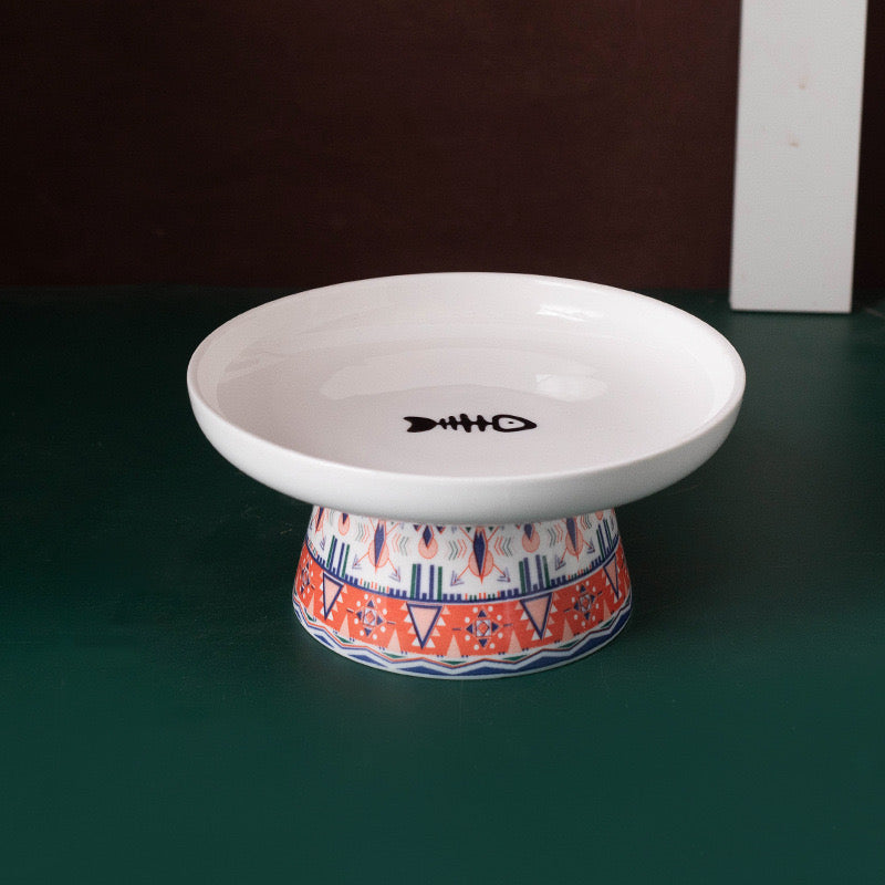 Bohemian Pedestal Plate