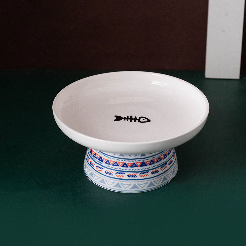 Bohemian Pedestal Plate