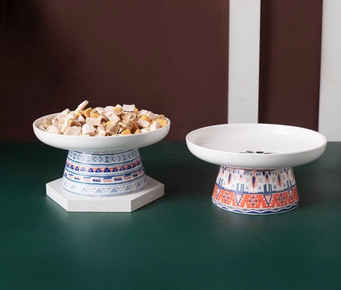 Bohemian Pedestal Plate