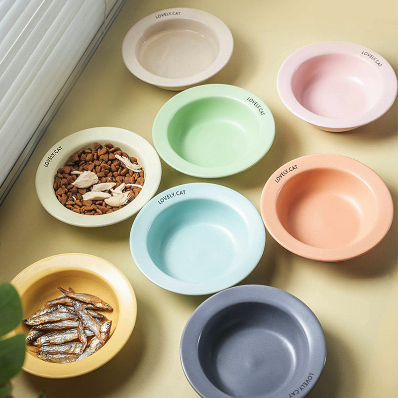 Creamy Pet Bowl
