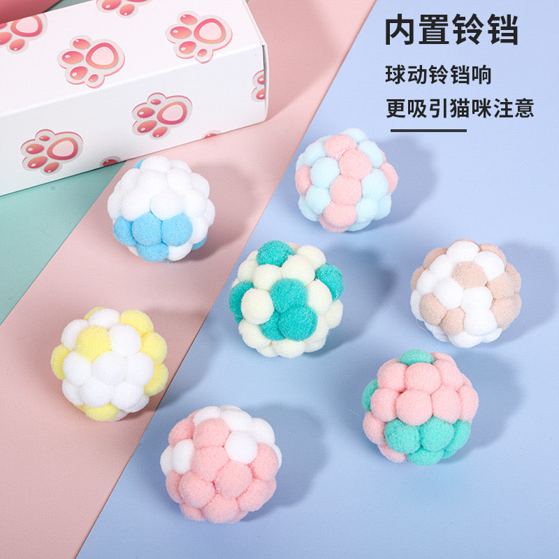 Colorful Furry Balls