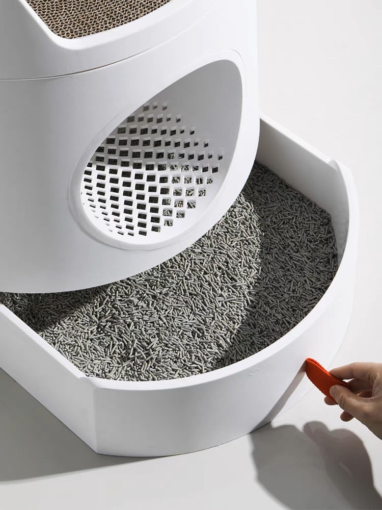 MW Castle Cat Litter Box