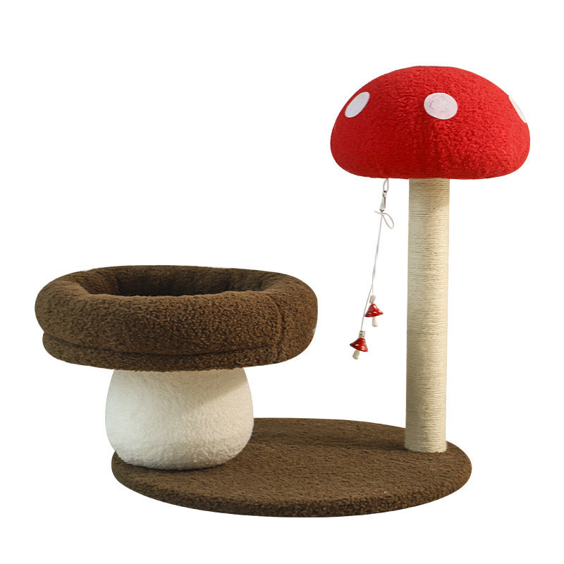 Small Mushroom Cat Climbing Frame