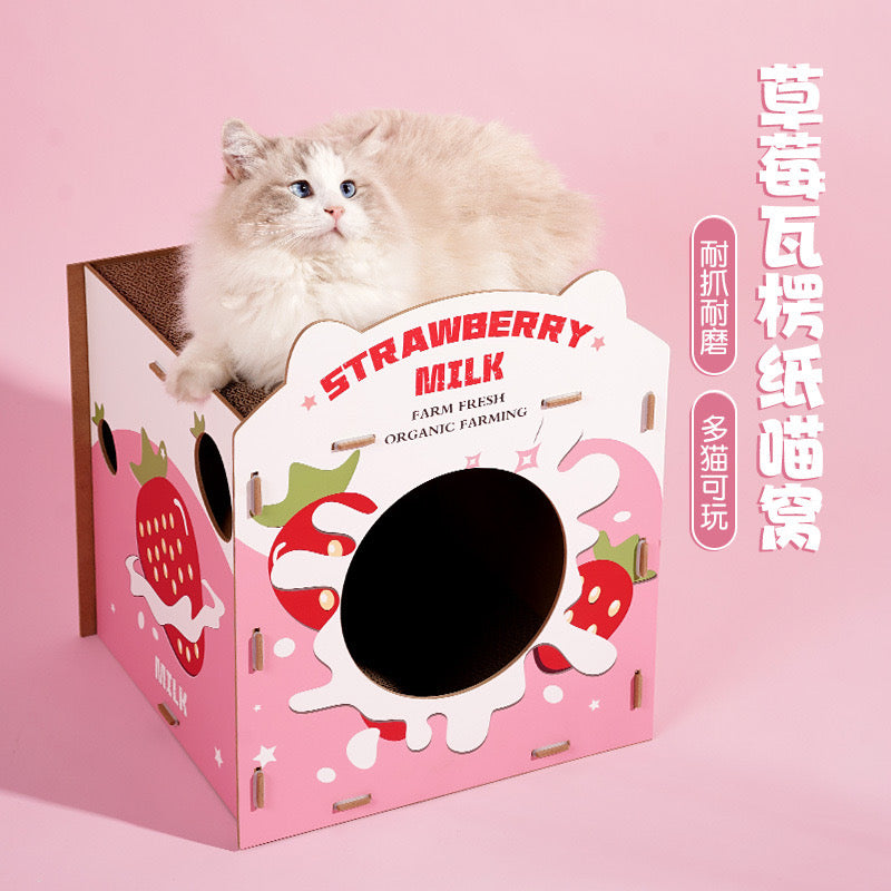 Strawberry Milk Scratcher