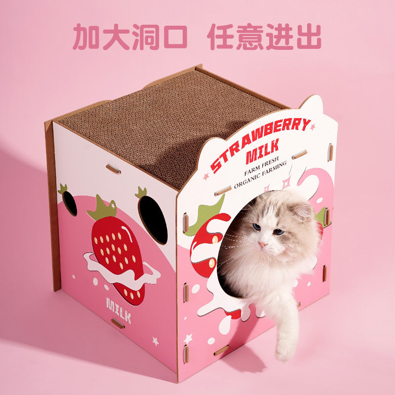 Strawberry Milk Scratcher