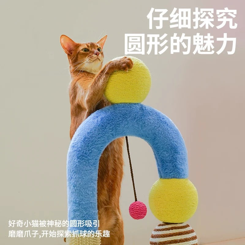 ZEZE Arched Scratching Post