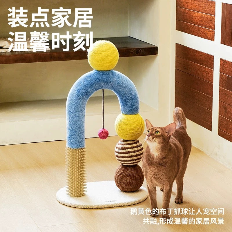 ZEZE Arched Scratching Post