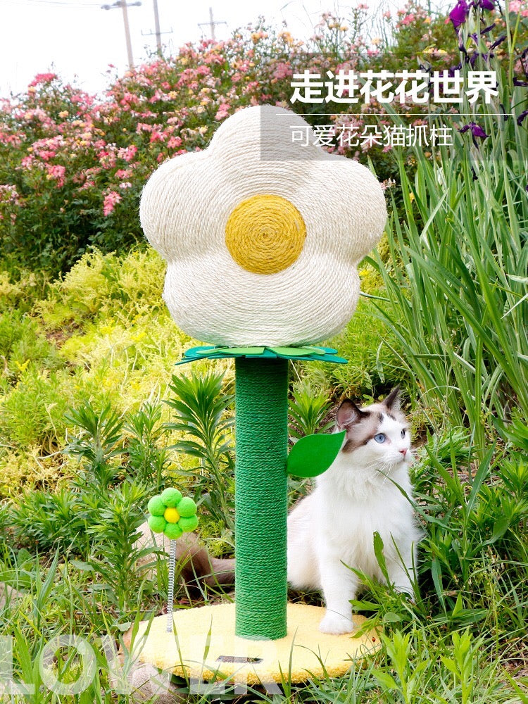 Hibiscus Scratching Post
