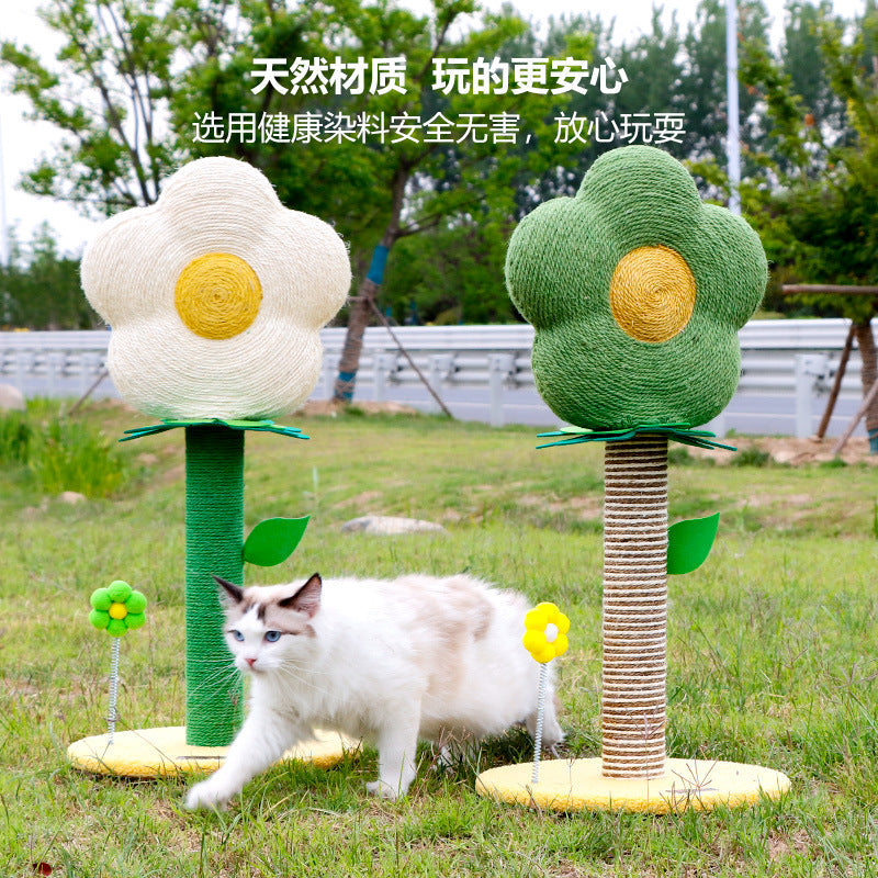 Hibiscus Scratching Post