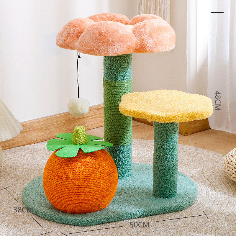 Ripe Orange Cat Tree