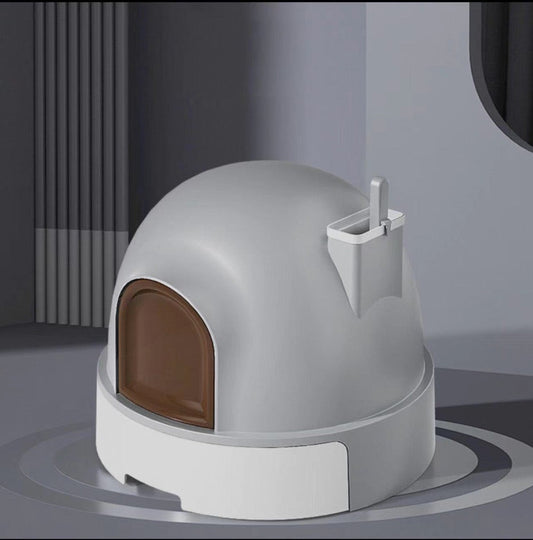 Snow House Cat Litter Box