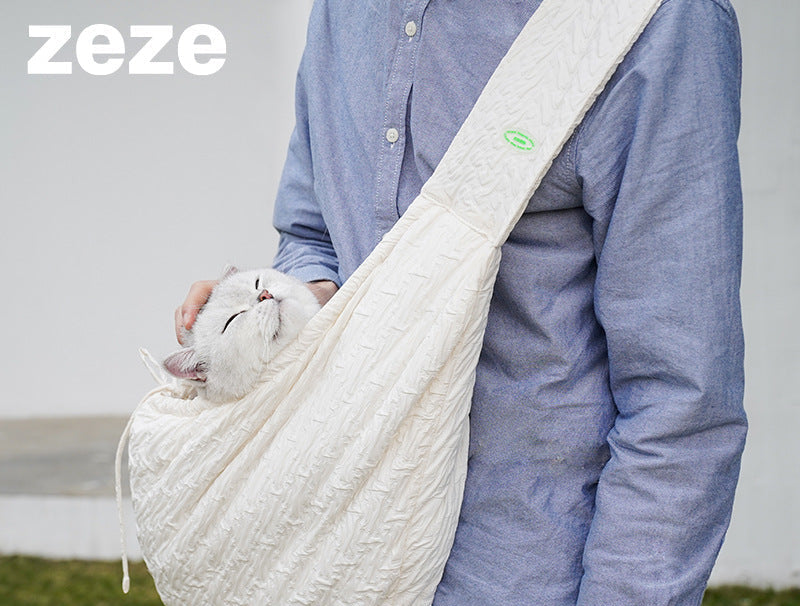 ZEZE Down Bag White
