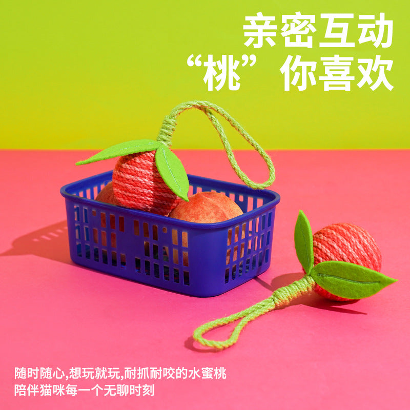 ZEZE Rattan Fruit Toy
