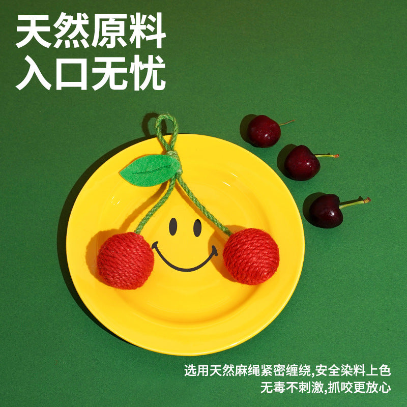 ZEZE Rattan Fruit Toy