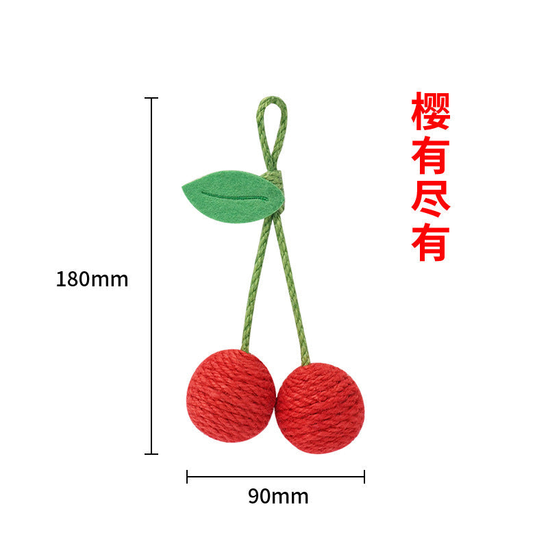 ZEZE Rattan Fruit Toy