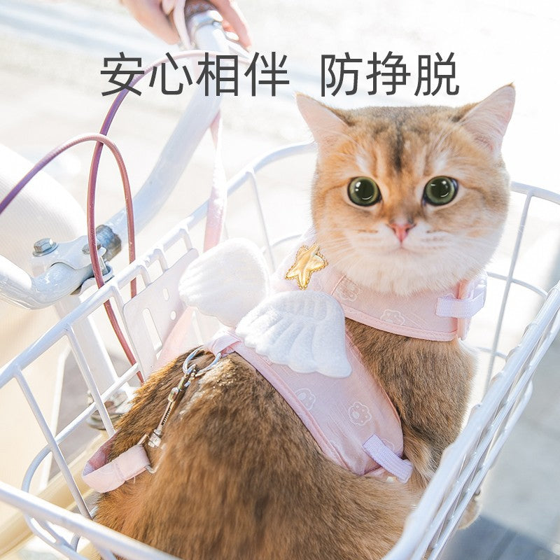Angel Wings Cat Leash
