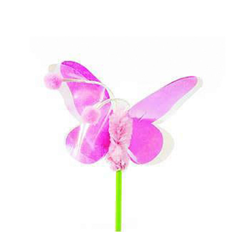 Cat Wand Toy Butterfly