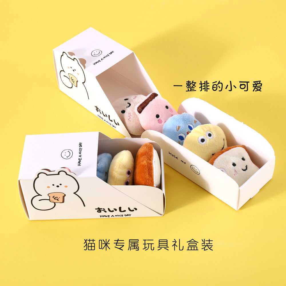 Catnip Toy Cheese Series
