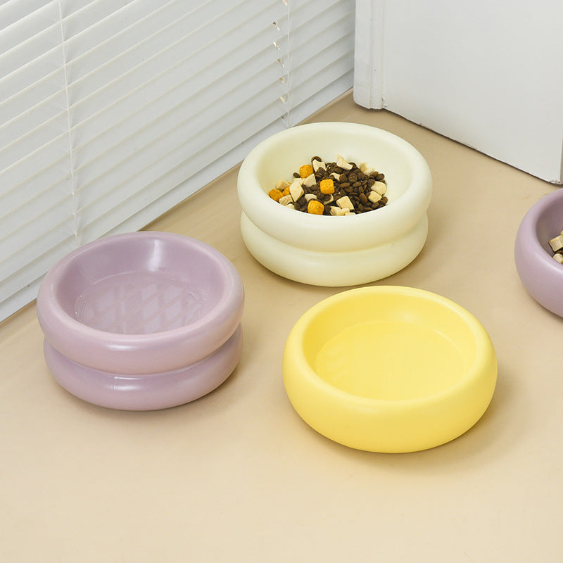 Double Layer Chubby Cat Bowlouni