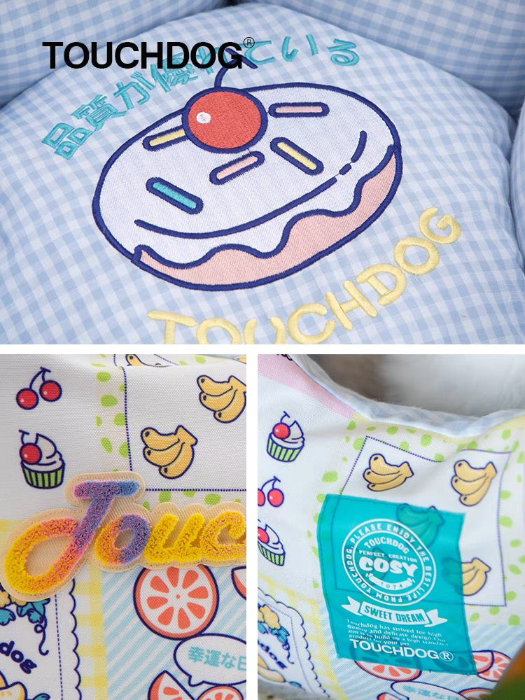 Touchdog Vanilla Crown Bed