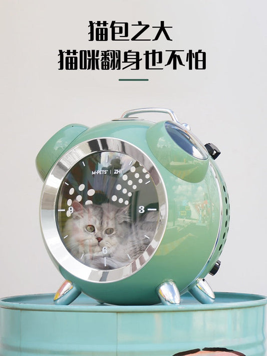 Clock Cat Bag