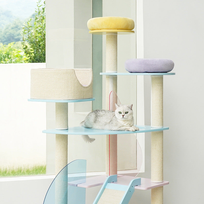 ZEZE Acrylic Cat Tree