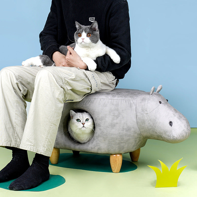 ZEZE Hippo Stool