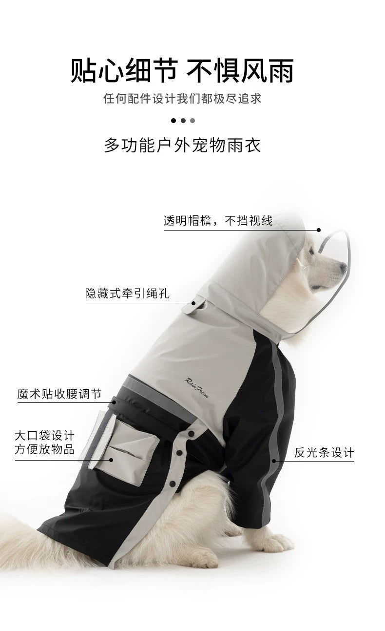 Rainfreem Pet Raincoat