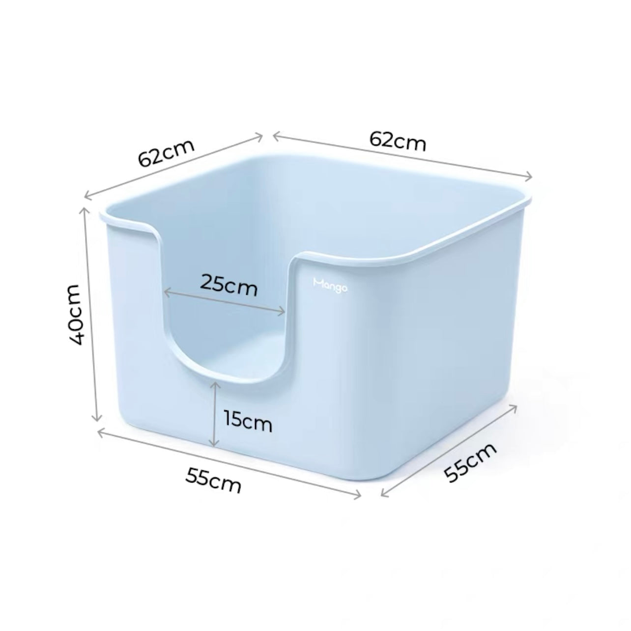 Mango Giant Cube Cat Litter Box
