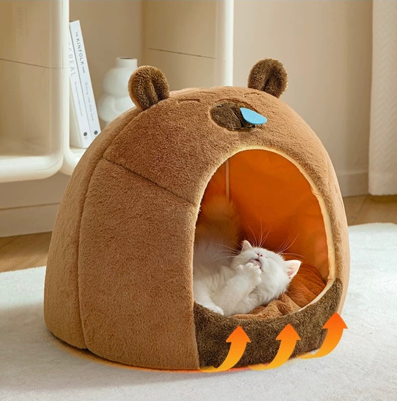 Capybara Semi-Enclosed Pet Nest