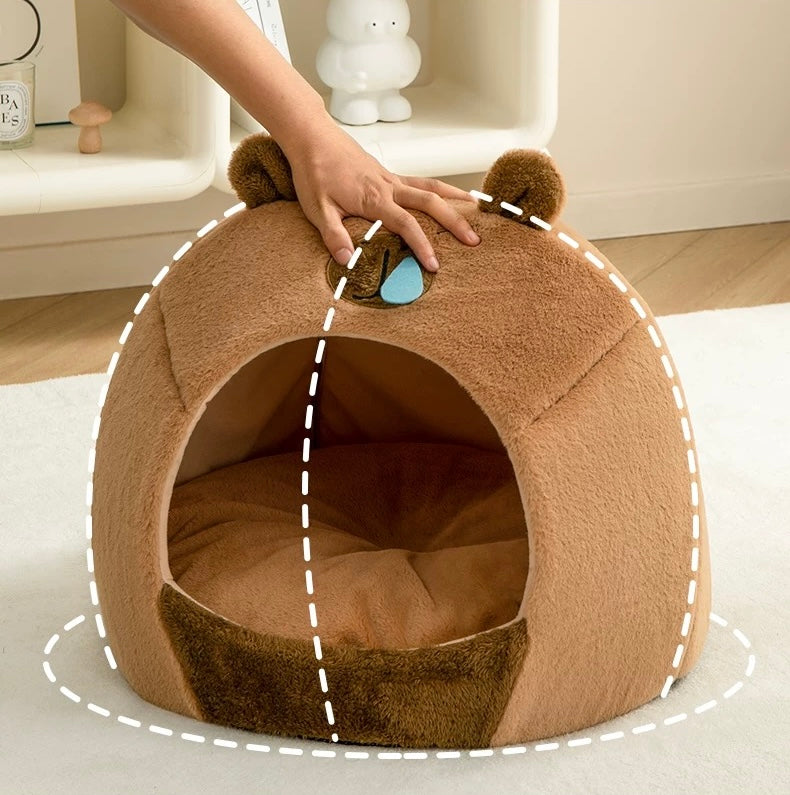 Capybara Semi-Enclosed Pet Nest