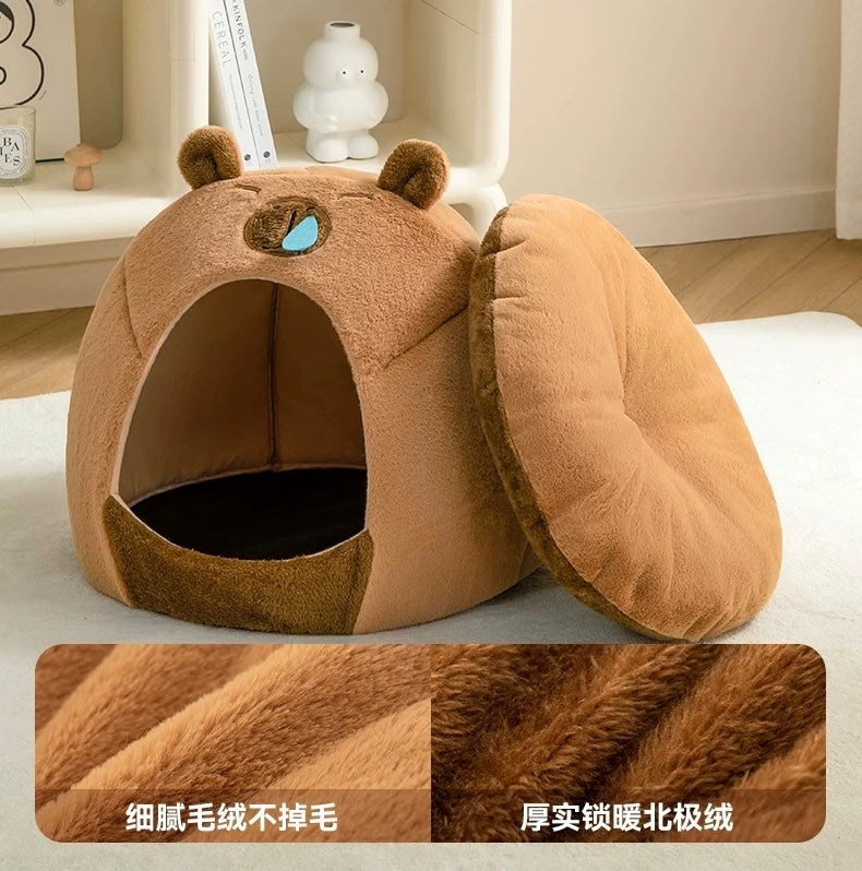 Capybara Semi-Enclosed Pet Nest