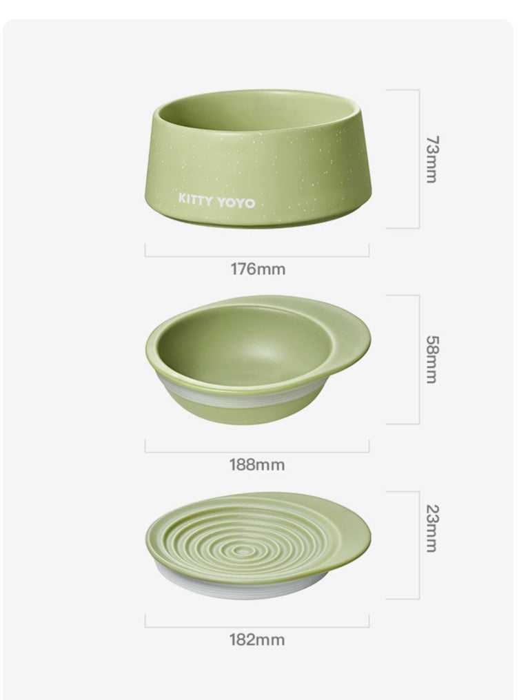 Kittyyoyo Ceramic Bowl Set