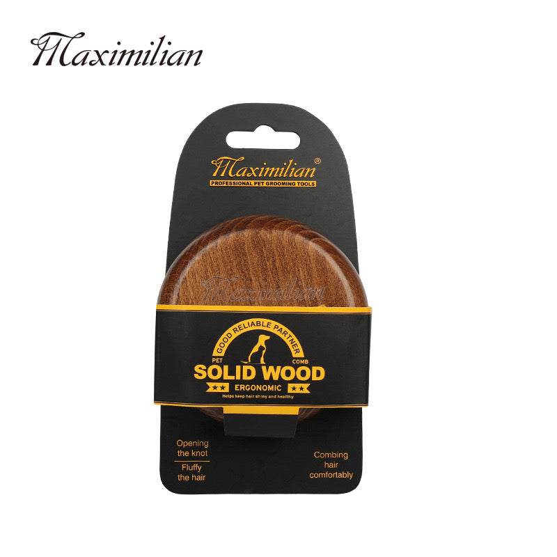 MAXIMILIAN Solid Wood Comb