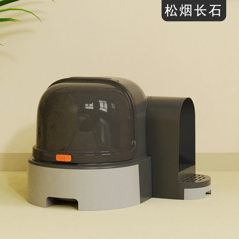 Space Tunnel Cat Litter Box