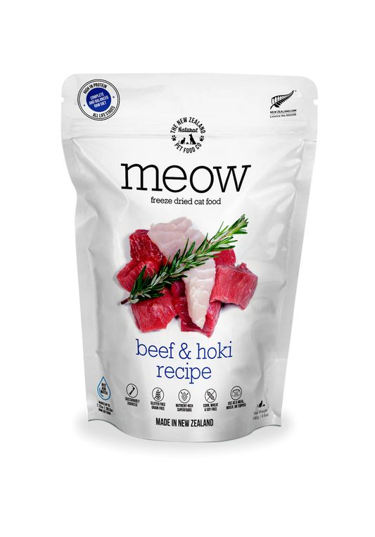 Meow Beef & Hoki 280g